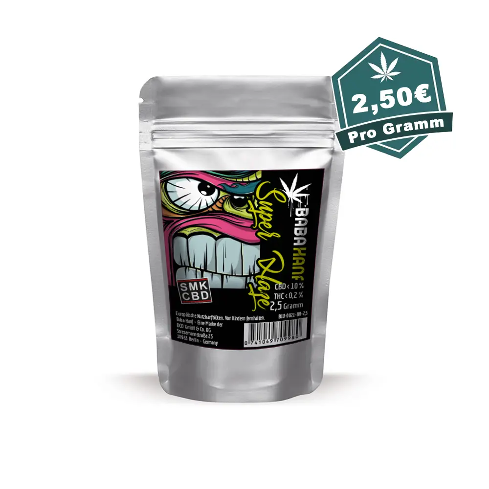 Super Haze CBD Blueten Baba Hanf